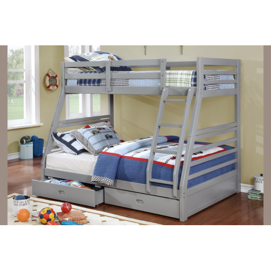 Bunk Bed 39"/54" T-2700 (Grey)